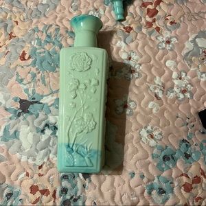 Vintage Jadite liquor bottle